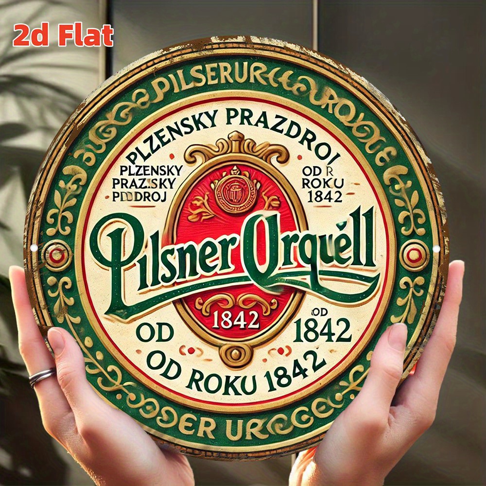 Company Profile Printing - 2D Flat Pilsner Urquell Beer Logo
