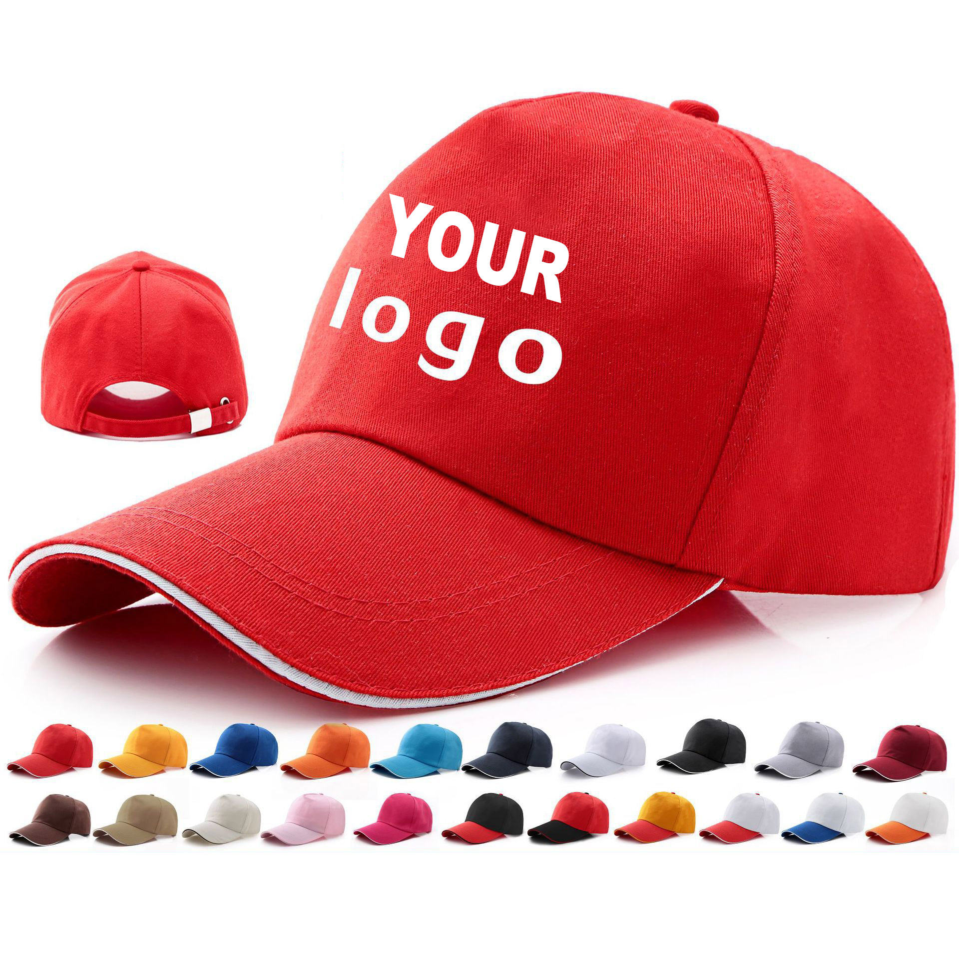 Company Profile Printing - Cheap Polyester Baseball Cap Unisex Custom