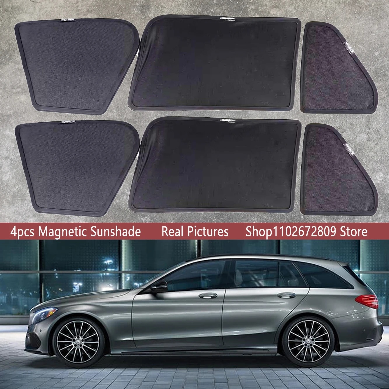 Screen Printing Frame Mesh - Magnetic Car Sunshade Shield Windshield Frame