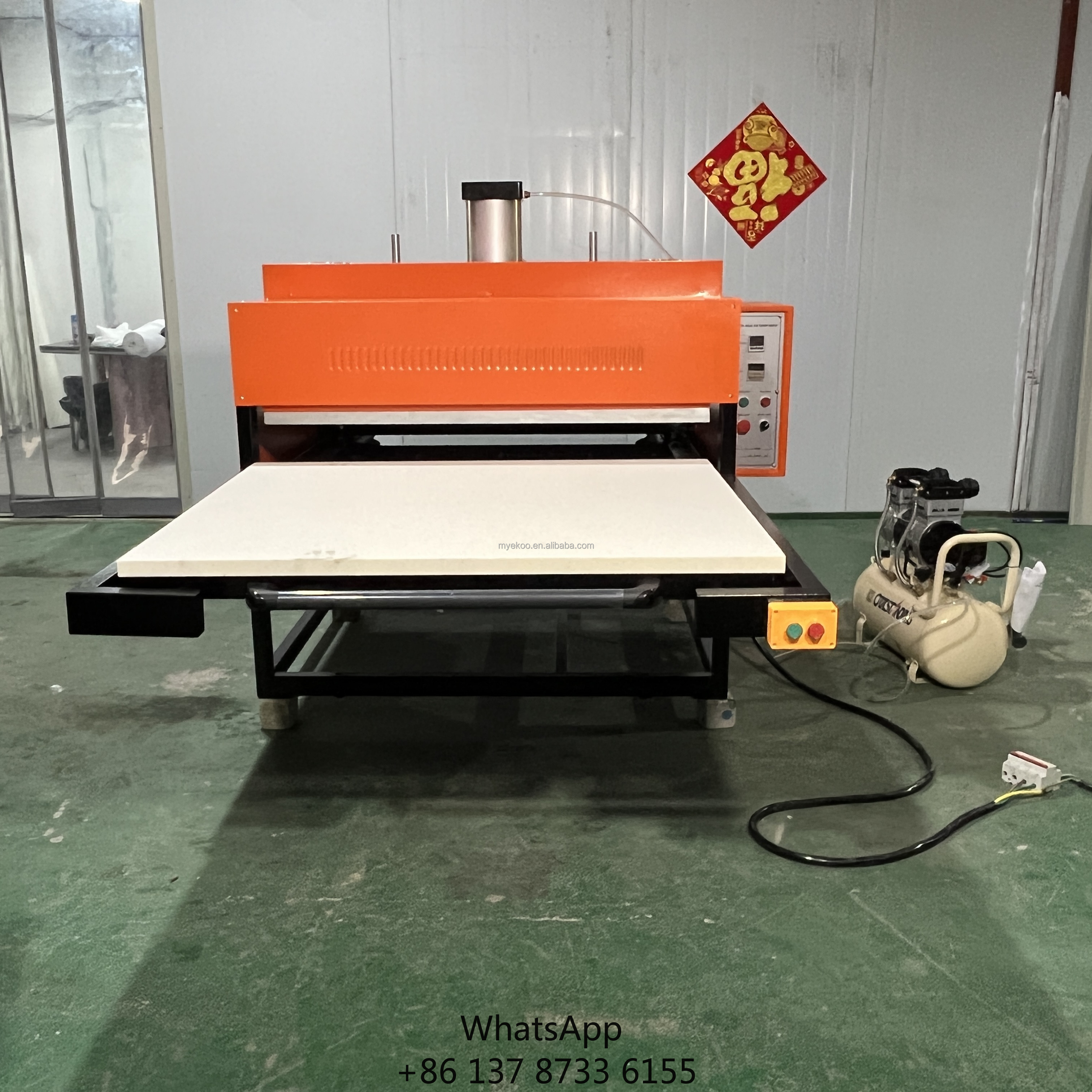 Commercial Printing Press Machine - Commercial Pneumatic Double Station Heat Press