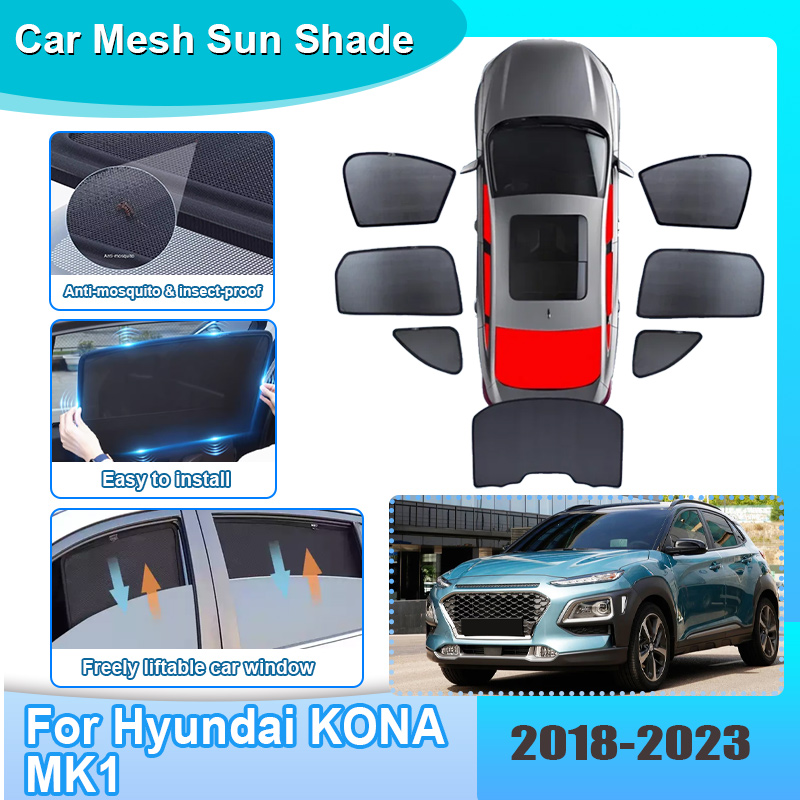 Car Window Sunshade For Hyunda - Screen Printing Frame Mesh recensione e prezzo