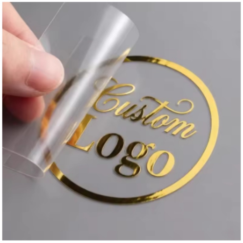 Custom 3D Gold Transfer Sticke - Company Profile Printing recensione e prezzo