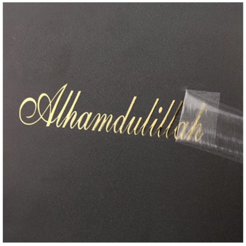 Custom 3D Gold Transfer Sticke - Company Profile Printing recensione e prezzo