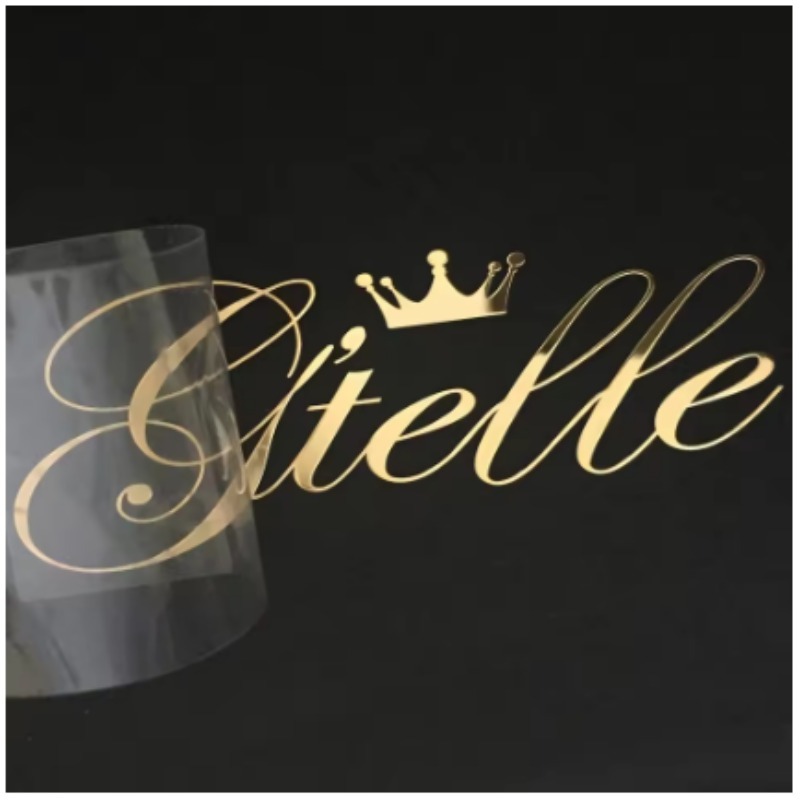 Custom 3D Gold Transfer Sticke - Company Profile Printing recensione e prezzo