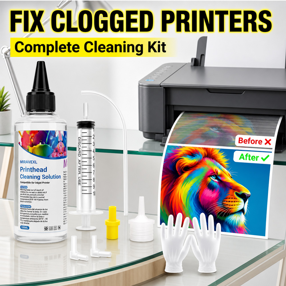 MIRAVEXL Printhead Cleaning So - Sublimation Ink 100Ml recensione e prezzo