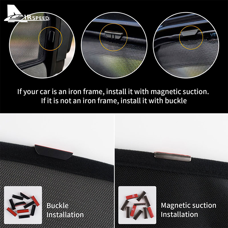 Car Magnetic Side Rear Window  - Screen Printing Frame Mesh recensione e prezzo