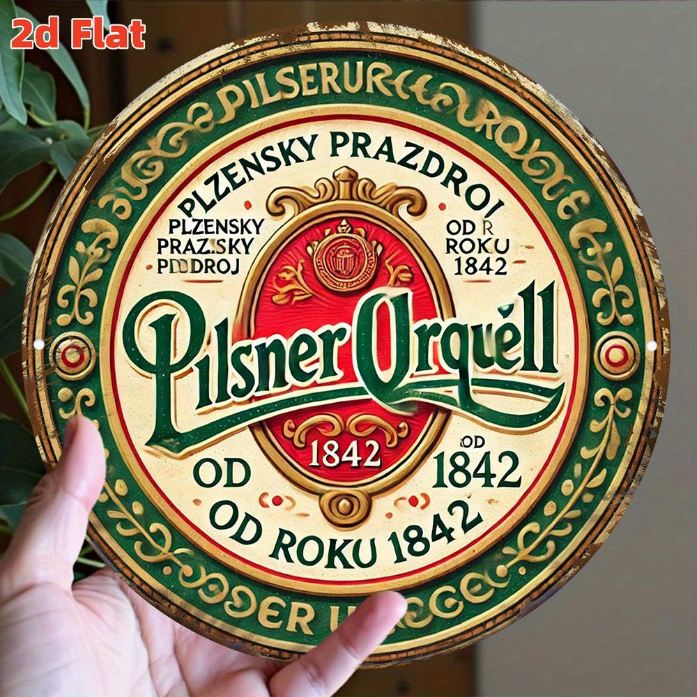 2D Flat Pilsner Urquell Beer L - Company Profile Printing recensione e prezzo