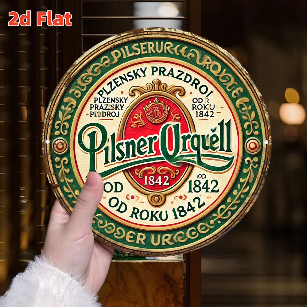 2D Flat Pilsner Urquell Beer L - Company Profile Printing recensione e prezzo
