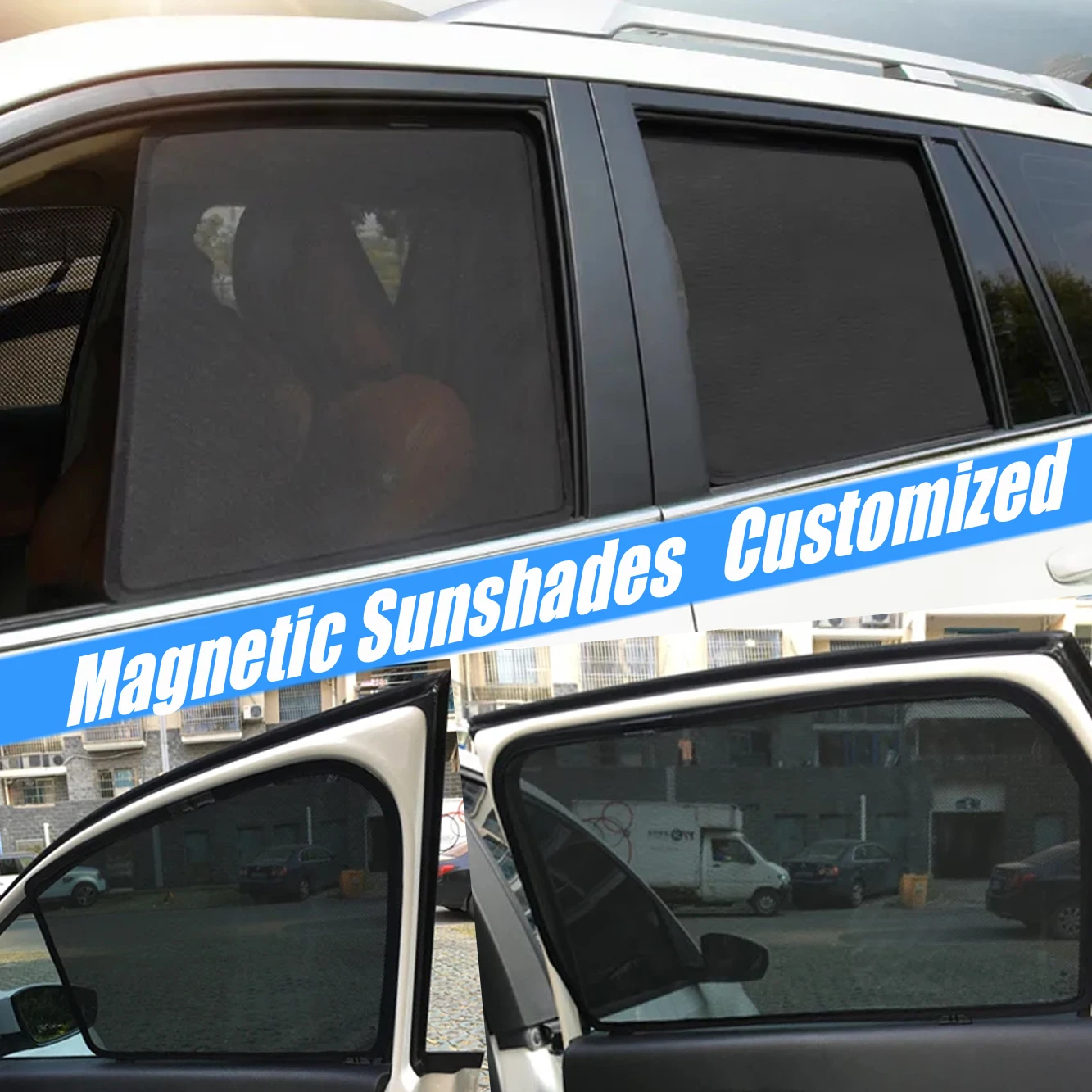 Magnetic Car Sunshade Shield F - Screen Printing Frame Mesh recensione e prezzo