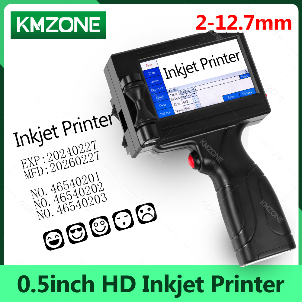 12.7mm Portable Inkjet Printer - Commercial Printing Images recensione e prezzo