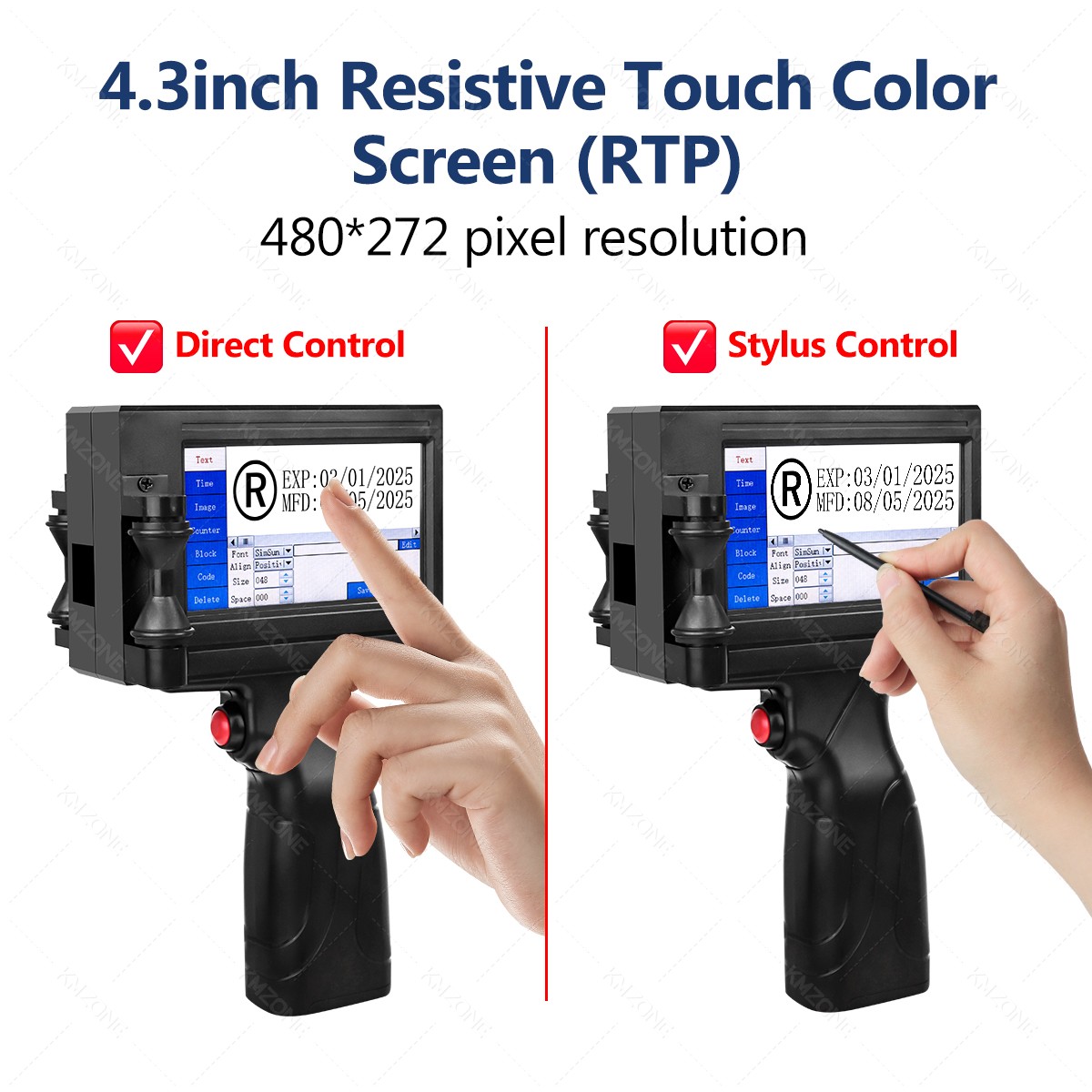 12.7mm Portable Inkjet Printer - Commercial Printing Images recensione e prezzo