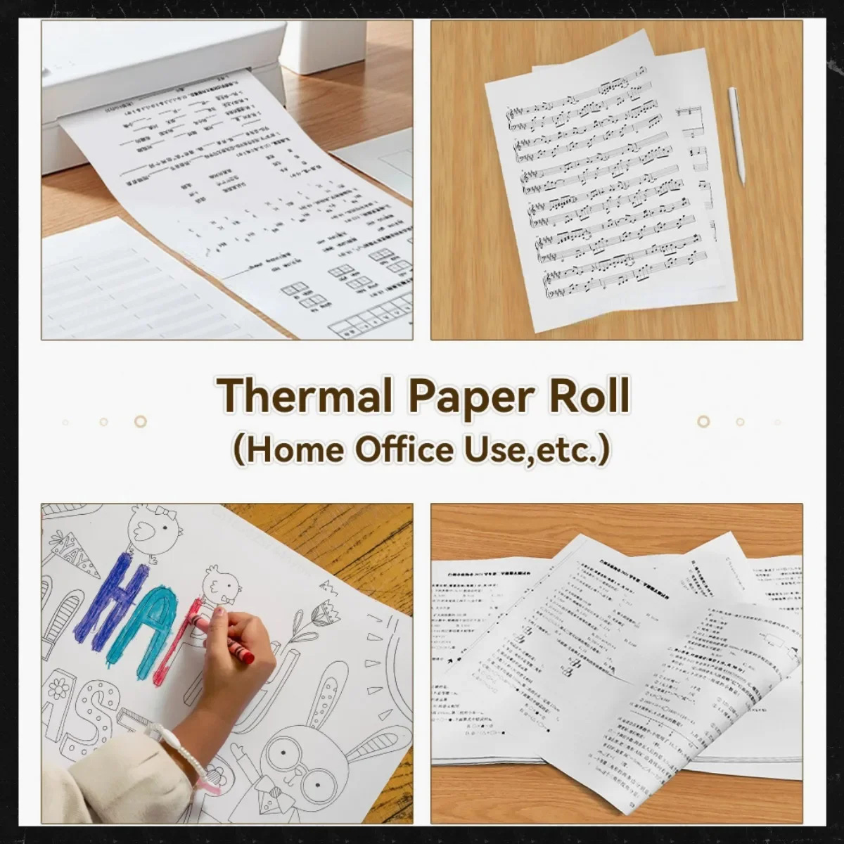 A4 Thermal Paper Rolls 1/2/4/1 - Commercial Document Printing recensione e prezzo