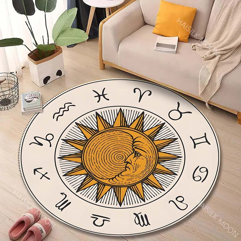 1PC Zodiac signs around sun im - Commercial Printing Images recensione e prezzo