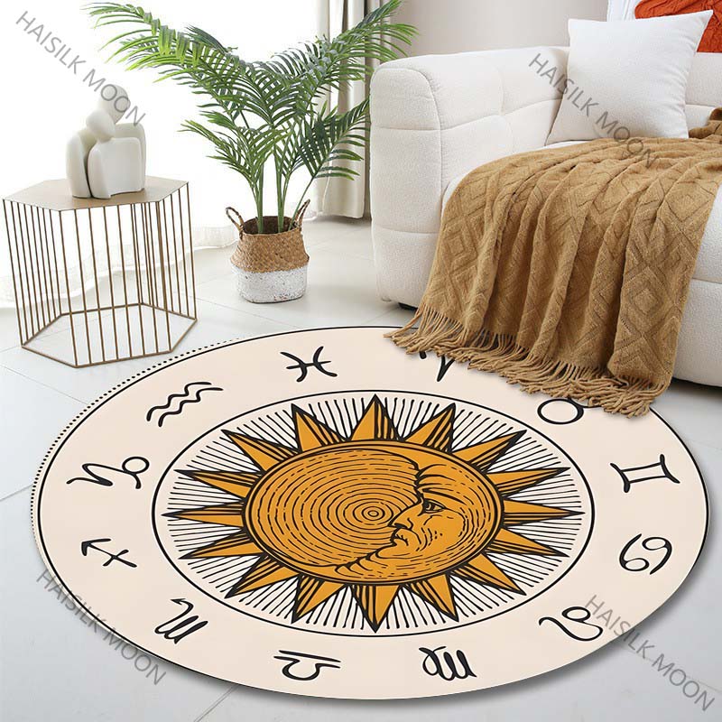 1PC Zodiac signs around sun im - Commercial Printing Images recensione e prezzo