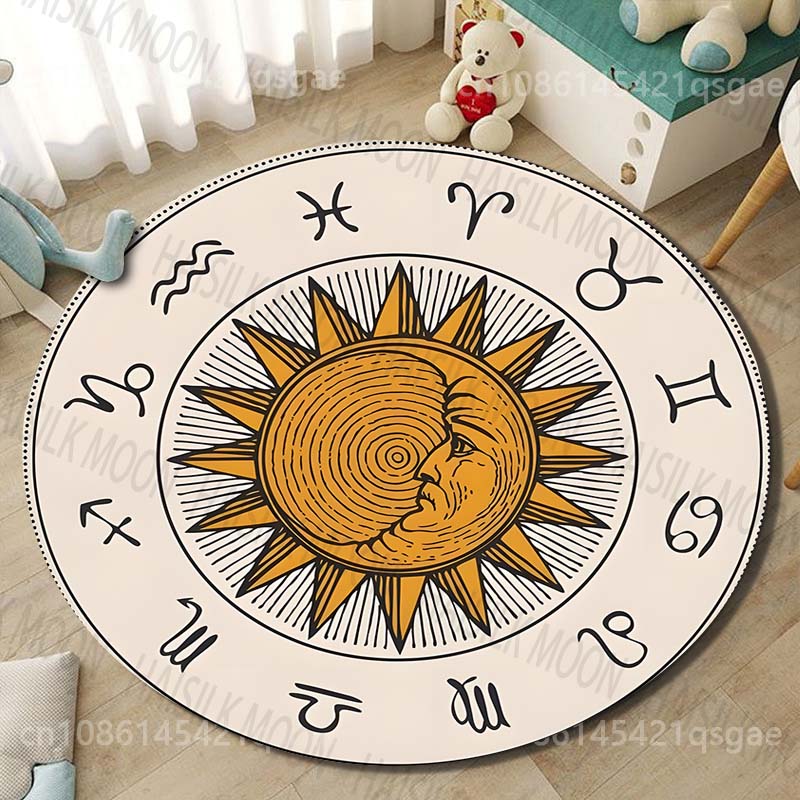 1PC Zodiac signs around sun im - Commercial Printing Images recensione e prezzo