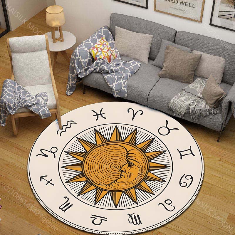 1PC Zodiac signs around sun im - Commercial Printing Images recensione e prezzo