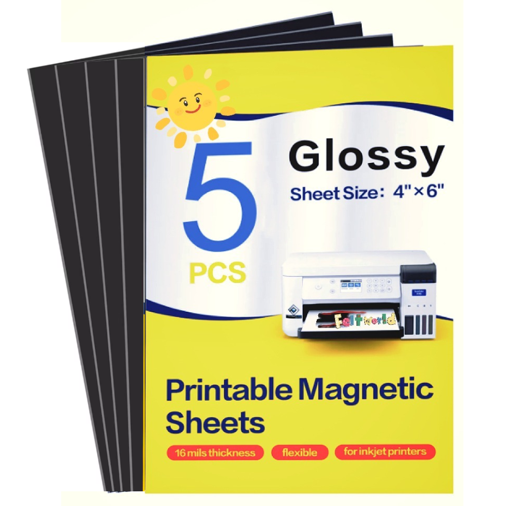 5 Sheets Printable Magnetic Sh - Commercial Printing Paper recensione e prezzo