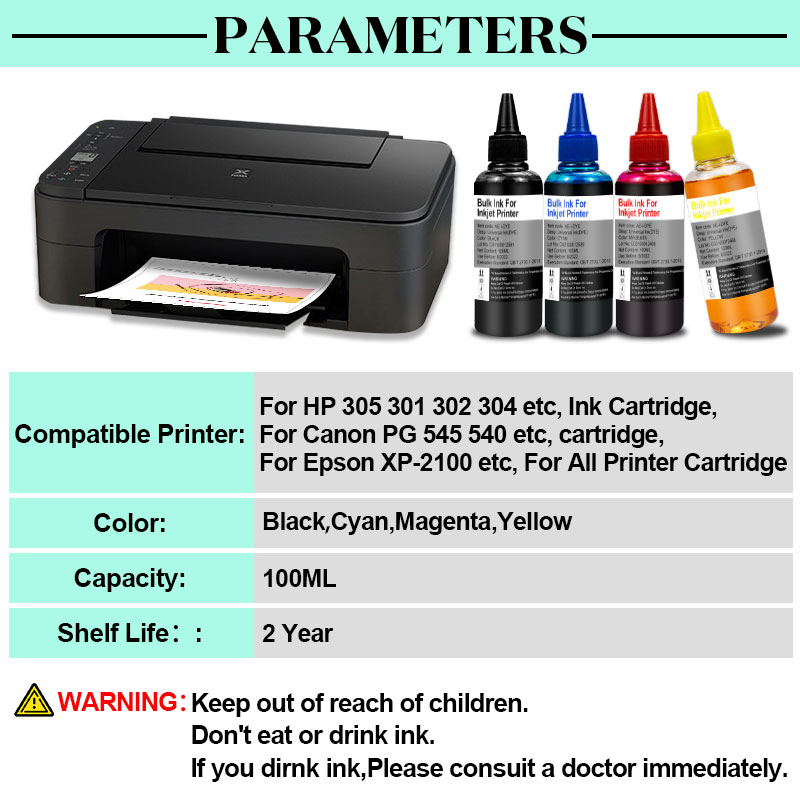 Universal Printer Refill Ink k - Sublimation Ink 100Ml recensione e prezzo