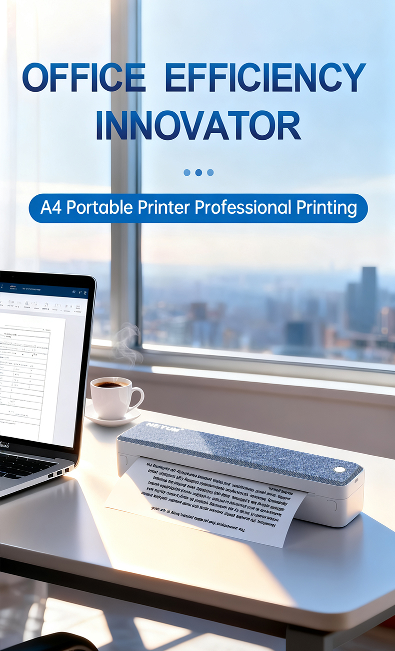A4 Portable Thermal Printer Bl - Commercial Document Printing recensione e prezzo