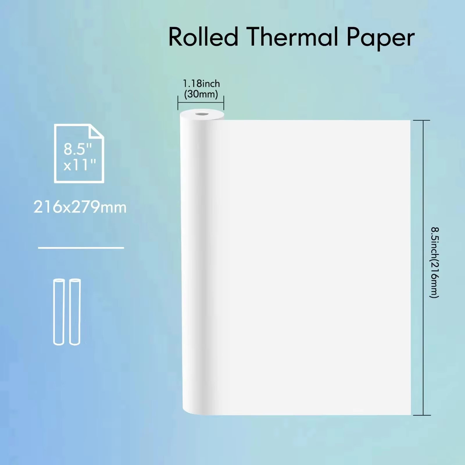 A4 Thermal Paper 1/2/4/10Rolls - Commercial Document Printing recensione e prezzo