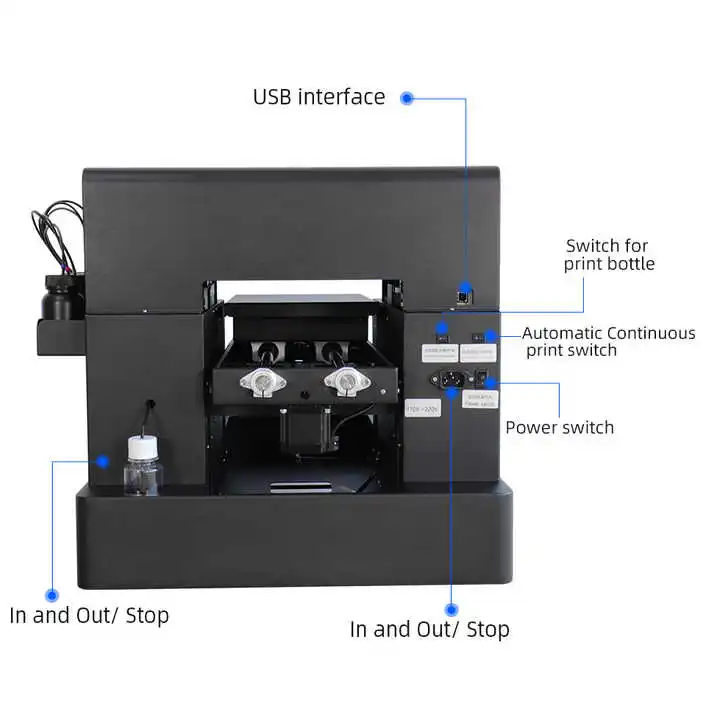 Irtop UV LED Printer A4 UV Fla - Uv Flatbed Printer recensione e prezzo